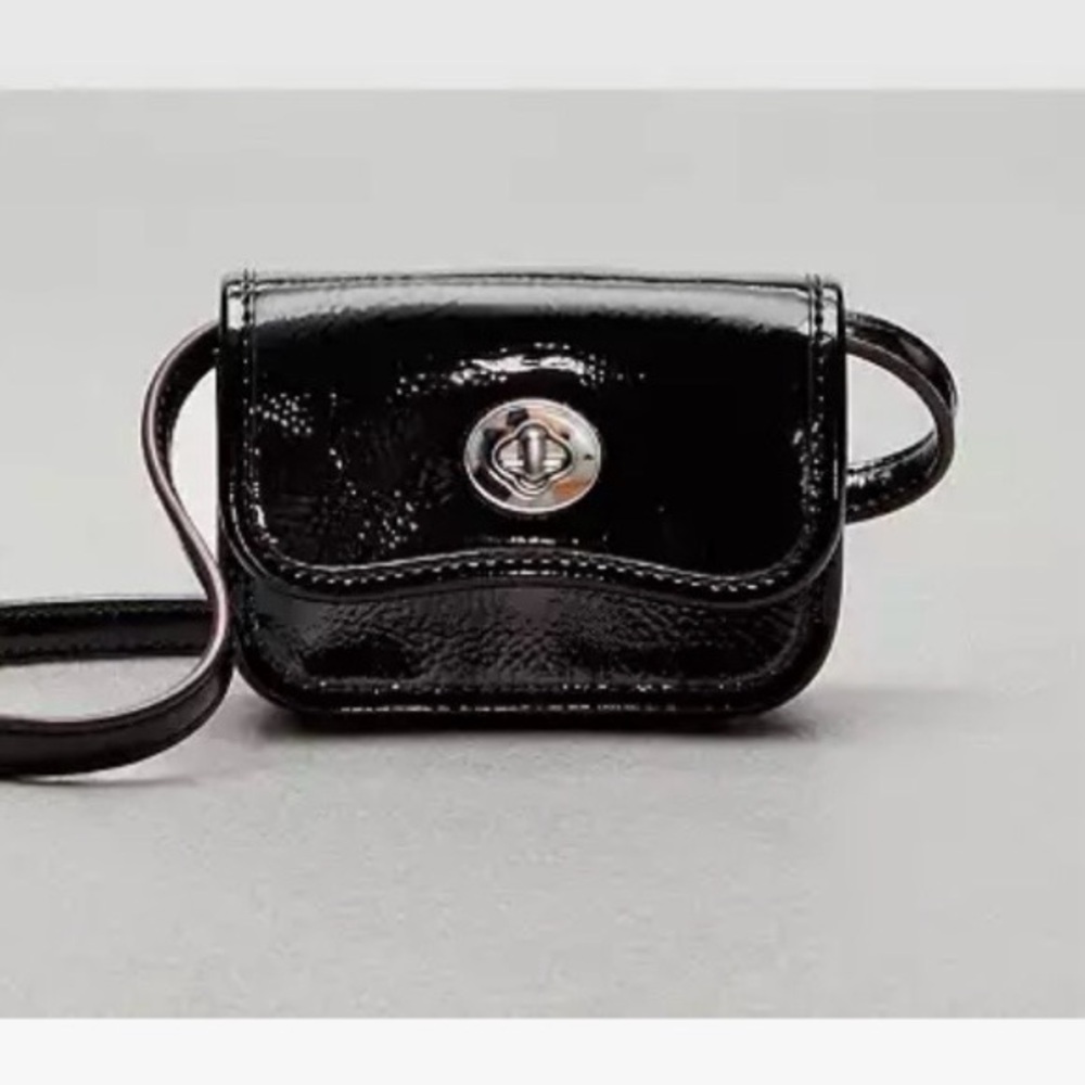 coach coachtopia wavy crossbody wavy wallet cardholder